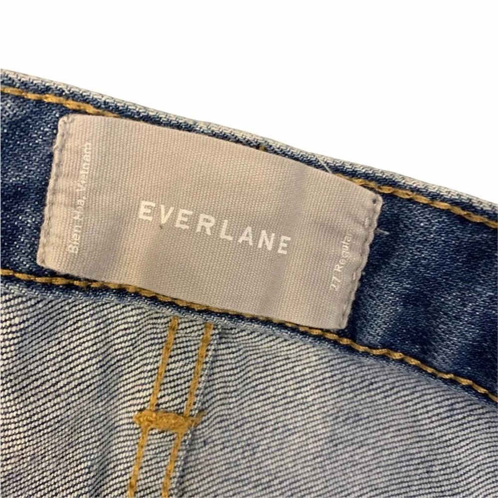 Everlane Regular High Rise Denim Jeans 27R 26" Inseam 2651 - Picture 6 of 8
